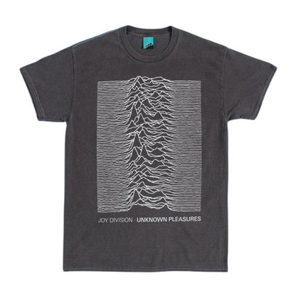 Front - Joy Division Unisex Adult Unknown Pleasures T-Shirt
