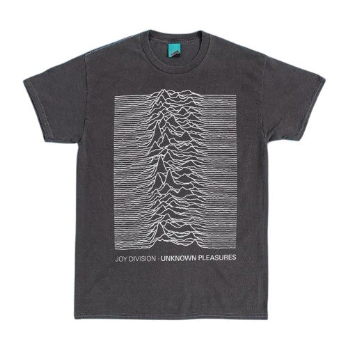 Front - Joy Division Unisex Adult Unknown Pleasures T-Shirt