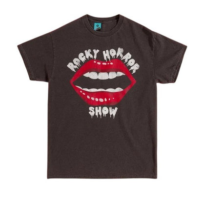 Front - The Rocky Horror Picture Show Unisex Adult Lips T-Shirt