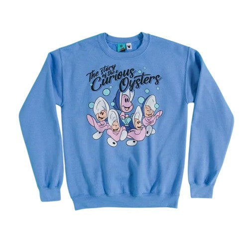 Front - Alice In Wonderland Unisex Adult The Story Of The Curious Oysters Sweatshirt