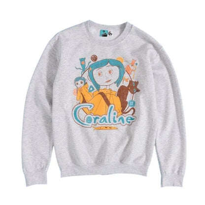 Front - Coraline Unisex Adult Collection Sweatshirt