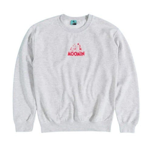 Front - Moomin Unisex Adult Adventure Back Print Sweatshirt