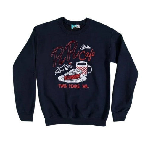 Front - Twin Peaks Unisex Adult RR Cafe Sweatshirt