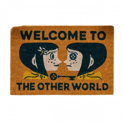Front - Coraline Welcome To The Other World Door Mat