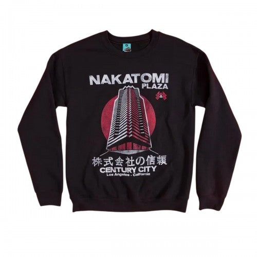 Front - Die Hard Unisex Adult Inspired Nakatomi Plaza Sweatshirt