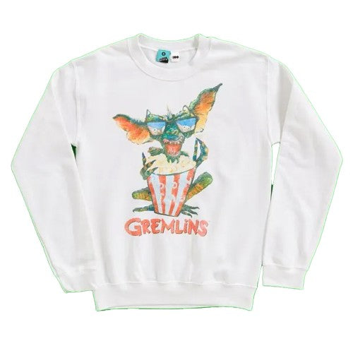 Front - Gremlins Unisex Adult Popcorn Sweatshirt
