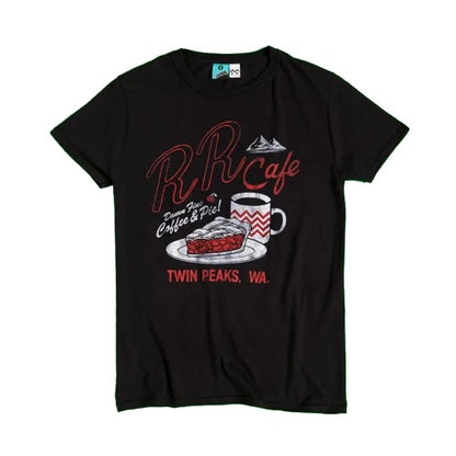 Front - Twin Peaks Unisex Adult RR Cafe T-Shirt