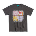 Front - Care Bears Unisex Adult Watercolour Frame Vintage Wash T-Shirt