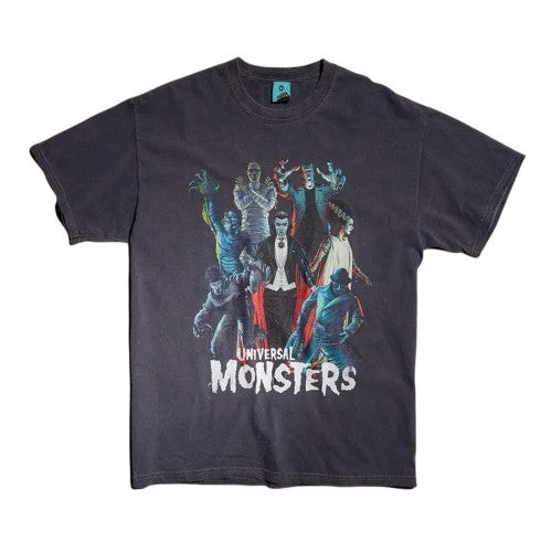 Front - Universal Monsters Unisex Adult Vintage Wash T-Shirt
