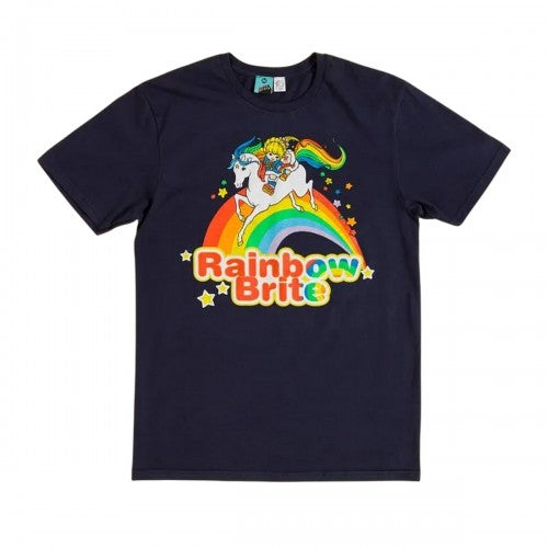 Front - Rainbow Brite Unisex Adult Jump Logo T-Shirt