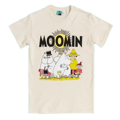 Front - Moomin Unisex Adult Sunshine T-Shirt