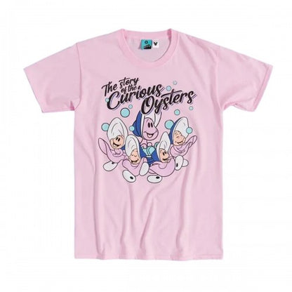 Front - Alice In Wonderland Unisex Adult The Story Of The Curious Oysters T-Shirt