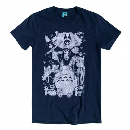 Front - Ghibli Unisex Adult Gang T-Shirt