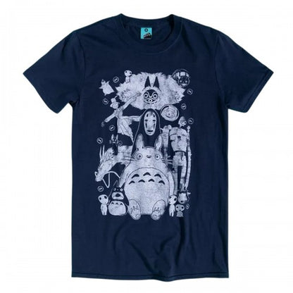 Front - Ghibli Unisex Adult Gang T-Shirt