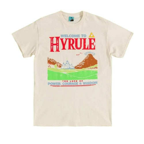 Front - The Legend Of Zelda Unisex Adult Welcome To Hyrule T-Shirt