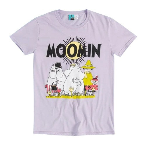 Front - Moomin Womens/Ladies Sunshine Fitted T-Shirt