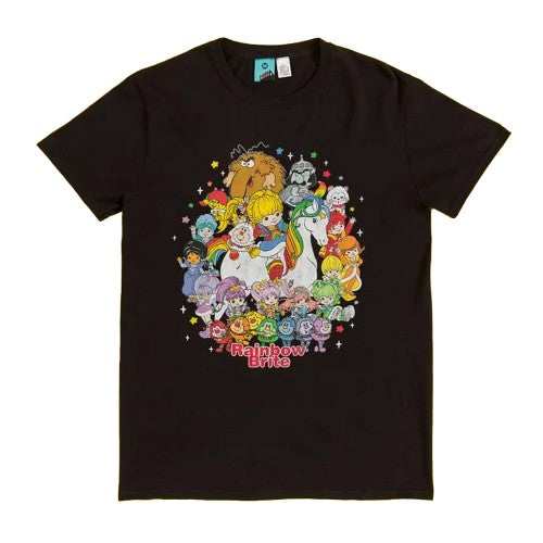 Front - Rainbow Brite Unisex Adult Heroes And Villains T-Shirt