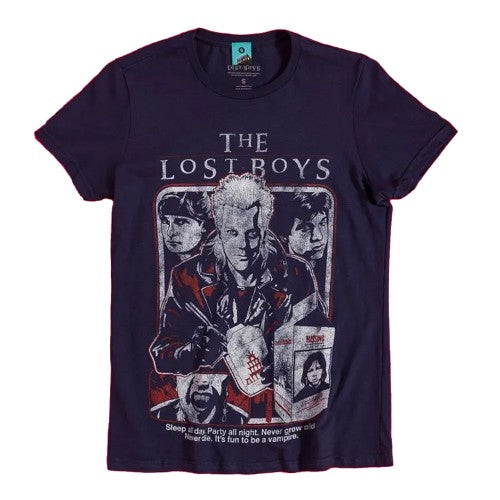 Front - The Lost Boys Unisex Adult Sleep All Day Fitted T-Shirt