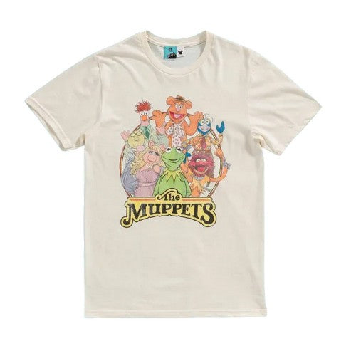 Front - The Muppets Unisex Adult Gang T-Shirt
