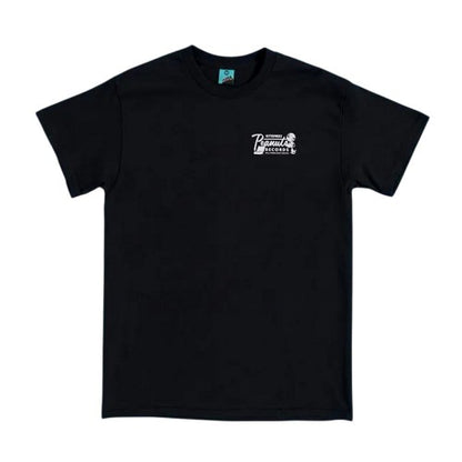 Front - Peanuts Unisex Adult Don´t Stop The Music Snoopy Back Print T-Shirt