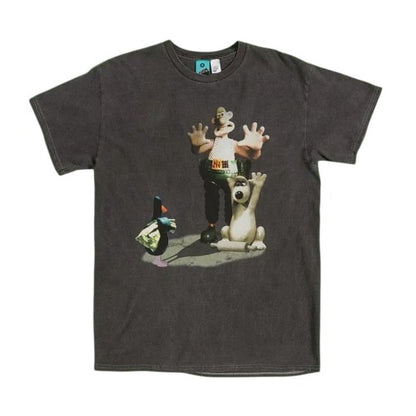 Front - Wallace and Gromit Unisex Adult Feathers McGraw T-Shirt