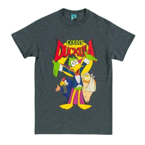 Front - Count Duckula Unisex Adult T-Shirt