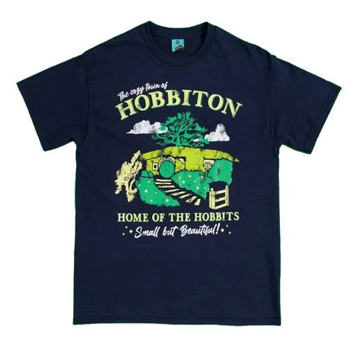 Front - The Hobbit Unisex Adult The Cozy Town Of Hobbiton T-Shirt