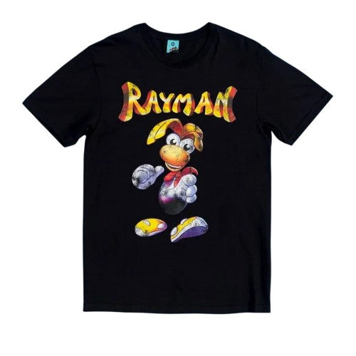 Black-Charcoal - Front - Rayman Unisex Adult T-Shirt