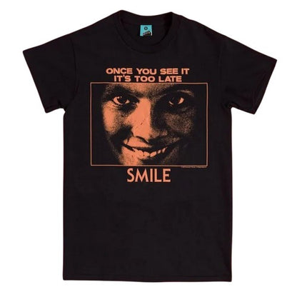 Black-Charcoal - Front - Smile Unisex Adult T-Shirt