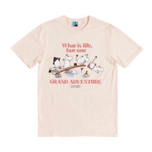 Front - Moomin Unisex Adult Grand Adventure 80th T-Shirt