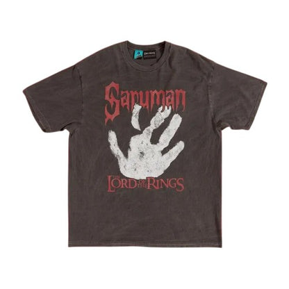 Front - The Lord Of The Rings Unisex Adult Saruman Hand T-Shirt
