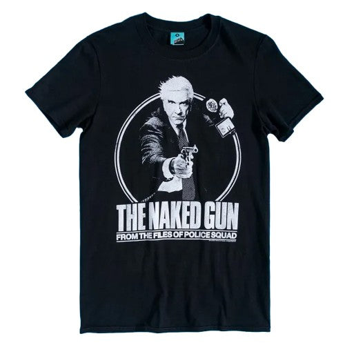 Front - The Naked Gun Unisex Adult Frank Drebin T-Shirt