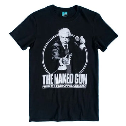 Front - The Naked Gun Unisex Adult Frank Drebin T-Shirt