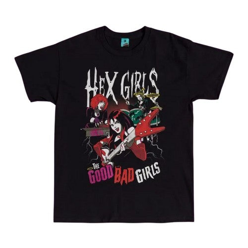 Front - Hex Girls Unisex Adult The Good Bad Girls T-Shirt