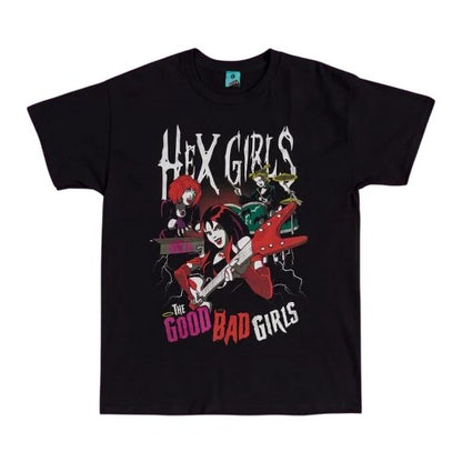 Front - Hex Girls Unisex Adult The Good Bad Girls T-Shirt