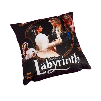 Front - Labyrinth Characters Filled Cushion