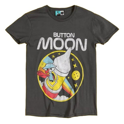 Front - Button Moon Unisex Adult Spaceship T-Shirt