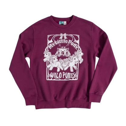 Front - My Little Pony Unisex Adult Wild Ponies Sweatshirt