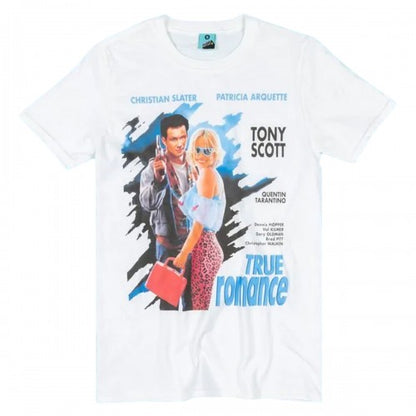 Front - True Romance Unisex Adult Movie Poster T-Shirt