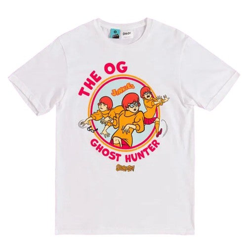 Front - Scooby Doo Unisex Adult Og Ghost Hunter Velma T-Shirt