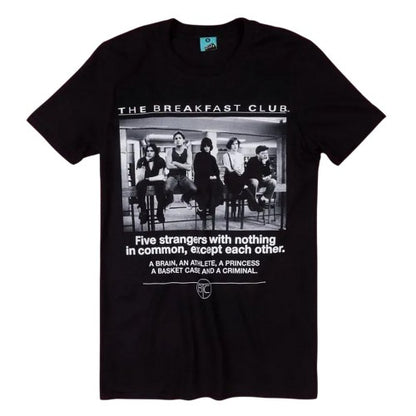 Front - The Breakfast Club Unisex Adult Detention T-Shirt
