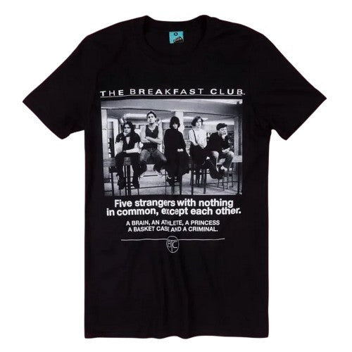 Front - The Breakfast Club Unisex Adult Detention T-Shirt