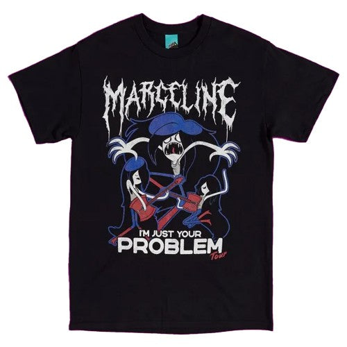 Front - Adventure Time Unisex Adult Just Your Problem Tour Marceline T-Shirt