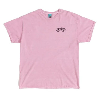Front - Grease Womens/Ladies Vintage Washed T-Shirt