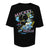 Front - Disney Womens/Ladies 90´s Mickey Mouse Shades Oversized T-Shirt