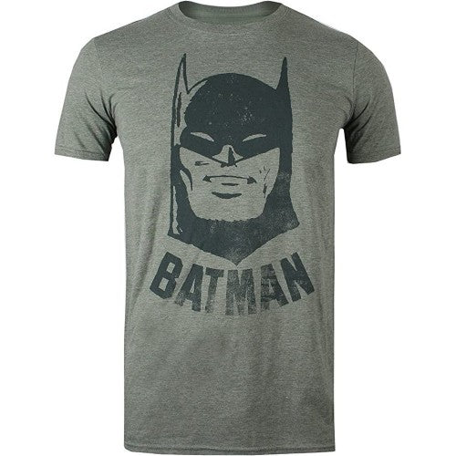 Front - Batman Mens Vintage T-Shirt