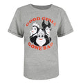 Front - Disney Womens/Ladies Good Girls Gone Bad Villians T-Shirt