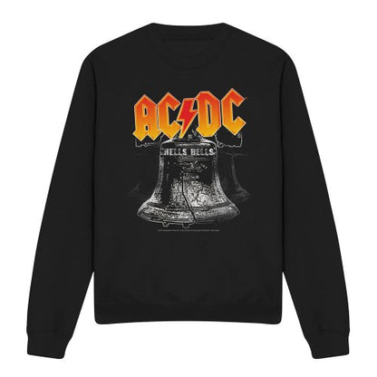 Front - AC/DC Unisex Adult Hells Bells Sweatshirt