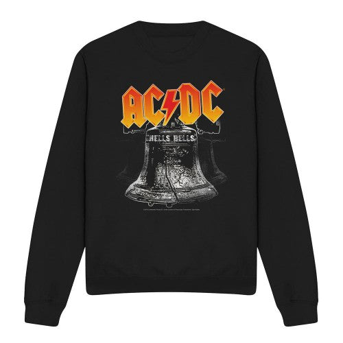 Front - AC/DC Unisex Adult Hells Bells Sweatshirt