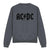 Front - AC/DC Unisex Adult Worn Logo Sweatshirt